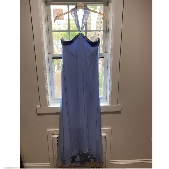 Badgley Mischka Periwinkle Gown - Picture 9 of 10
